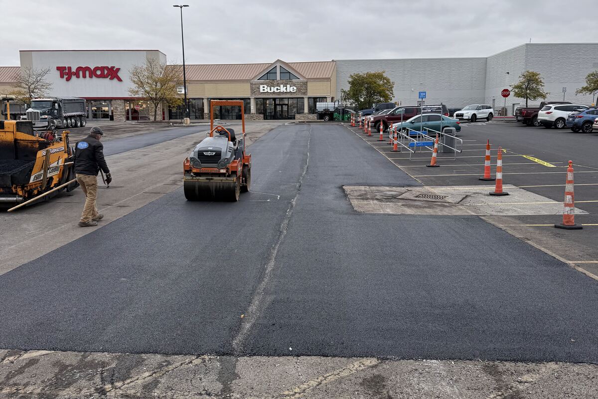 Industrial facility pavement maintenance in Northwest Ohio